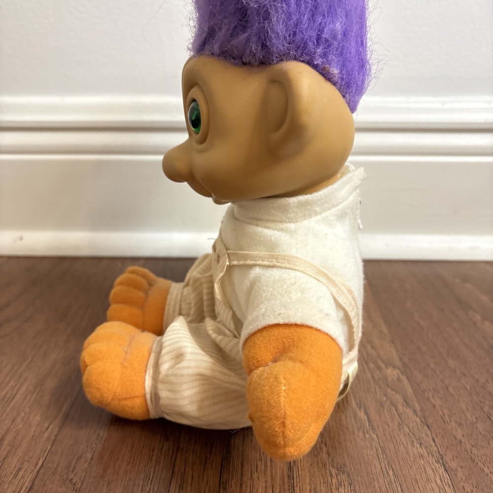 RARE - Works! Vintage 1992 Soma Troll Doll with Light Up Eyes - See Video - Picture 6 of 10